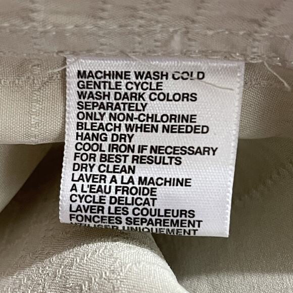 Tommy Bahama Shirt Mens XXL Beige 100% Silk Long Sleeve Button Up - Picture 12 of 15